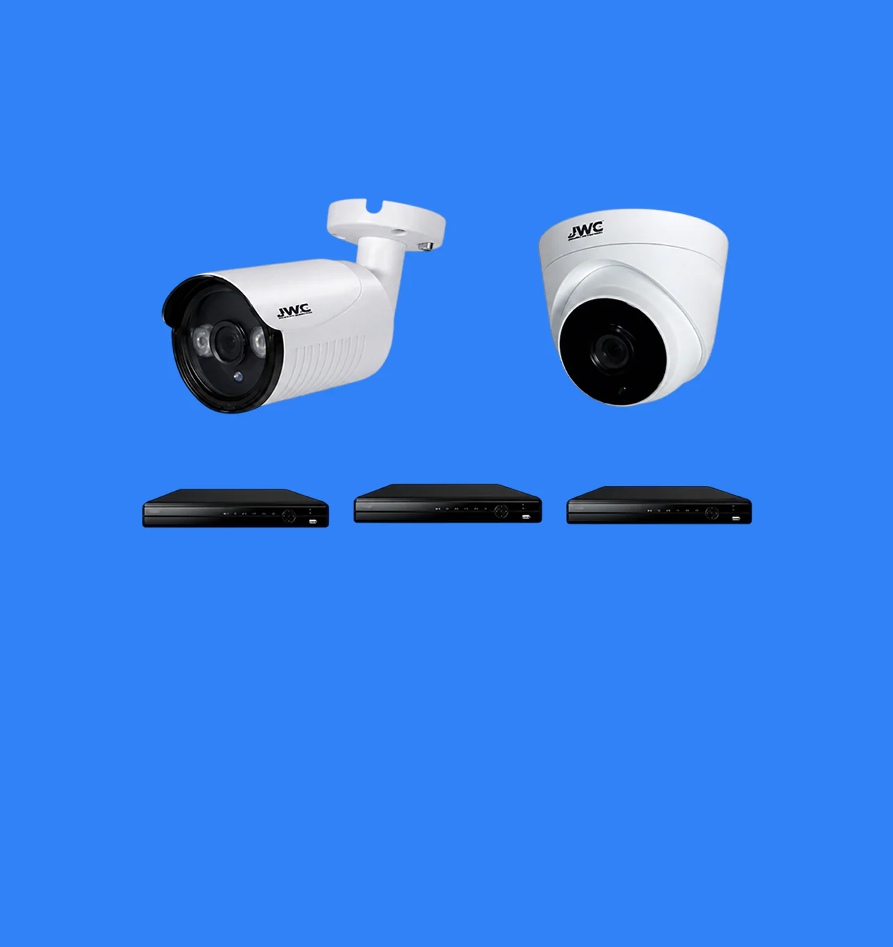 매장용 CCTV 카메라와 DVR 녹화기