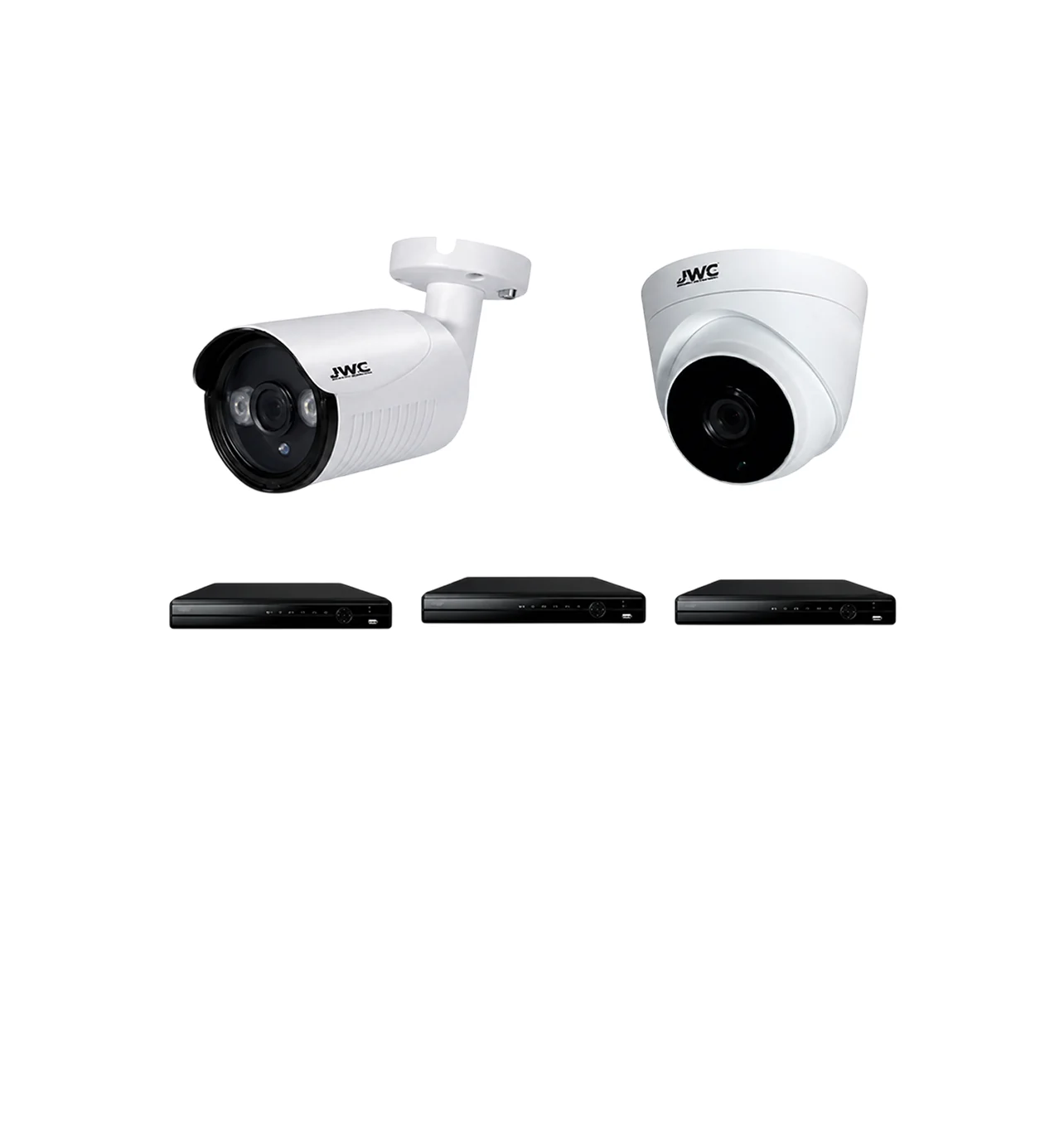 매장용 CCTV 카메라와 DVR 녹화기